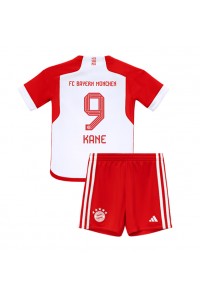Bayern Munich Harry Kane #9 Babytruitje Thuis tenue Kind 2023-24 Korte Mouw (+ Korte broeken)